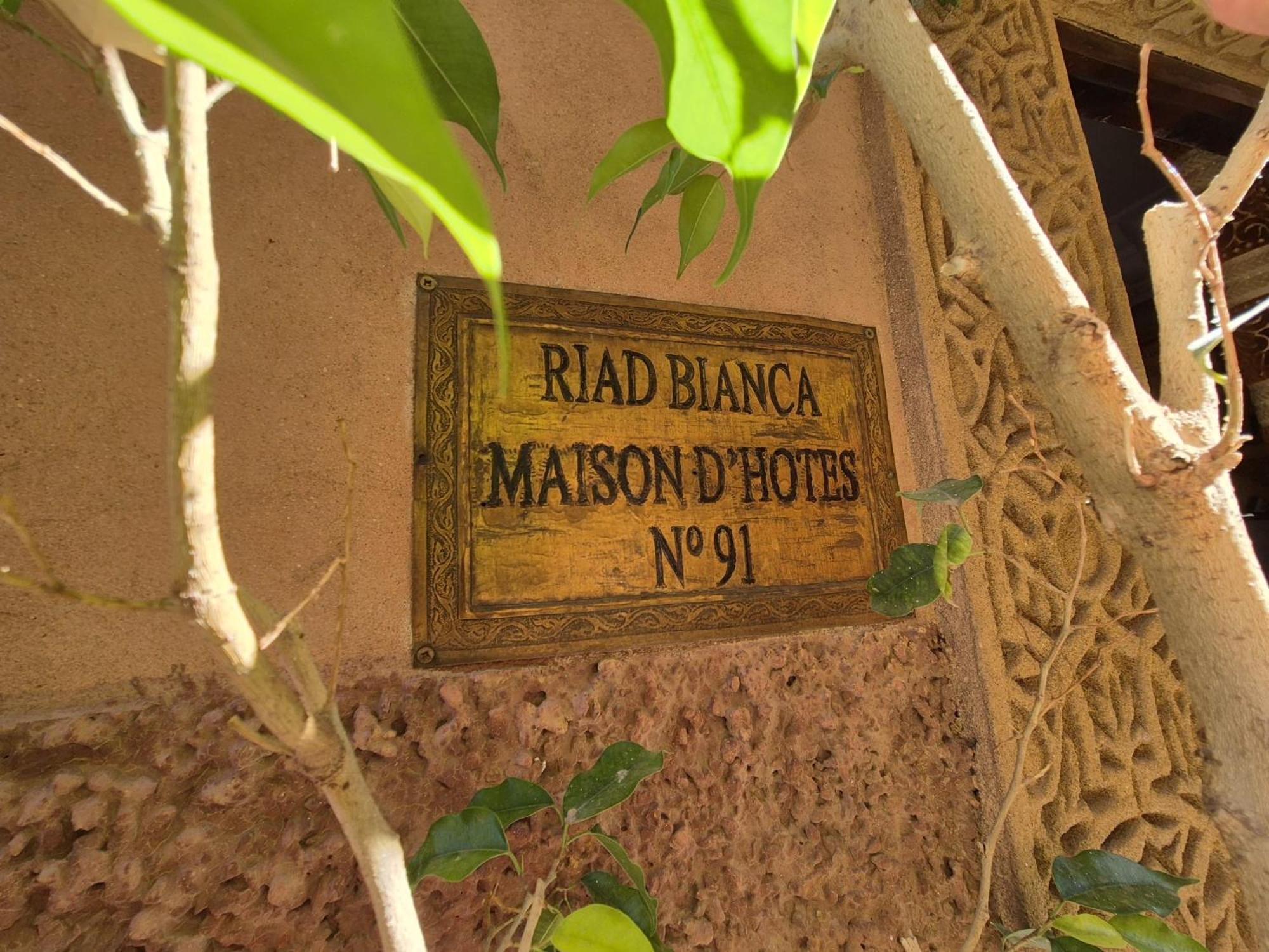 Riad Bianca Marrakech Marrakesz Zewnętrze zdjęcie